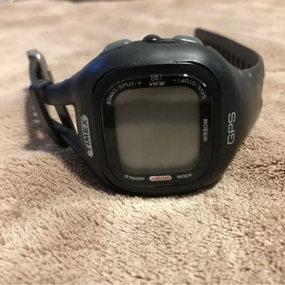 Timex GPS Digital Black M434 Wr30m Watch
